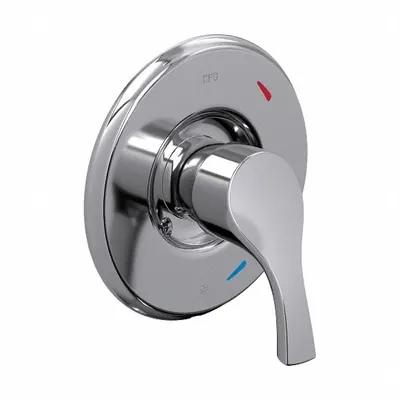 CFG Circle Trim Plate Valve Trim for Bathtubs & Showers, Chrome, T58911 - Handle & Trim Kits for Bathtubs & Showers