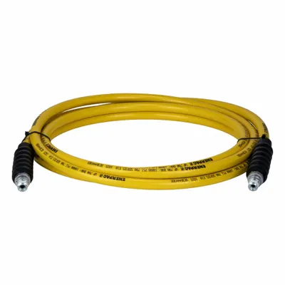 ENERPAC Hydraulic Hose: 3/8 in ID, NPTF x NPTF, 20 ft Lg, 3/8 in x 3/8 in Fitting Size - Enerpac H700 Abrasion-Resistant Hydraulic Hose Assemblies