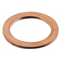 Oil Drain Gasket: Copper, 9/16 in Inside Dia, Copper, 10 PK (MPN DPG440)