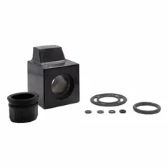 Replacement solenoid coil for manifold valves with Plug In electrical connection type. Operates at 120/110 VAC. Used in hydraulic and pneumatic systems to control fluid flow in industrial automation and process control applications.