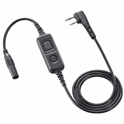 ICOM Headset Adapter Cable: Fits Icom, For F200/ID-51A/IP100H/IP501H Series - ICOM-Compatible Audio Adapters