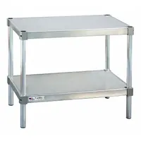 NEW AGE INDUSTRIAL Fixed Height Work Table: Fixed Ht, Aluminum, 36 in x 20 in, Aluminum (MPN 22036ES30P)