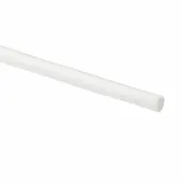 This 8 ft long spiral wrap bundles and protects wires and cables in control panels, machinery, and electrical installations. Made of white LDPE, it accommodates max bundle diameters of 1 1/2 in and operates from -50°C to 140°C. Complies with EN 60695-2-11:2014