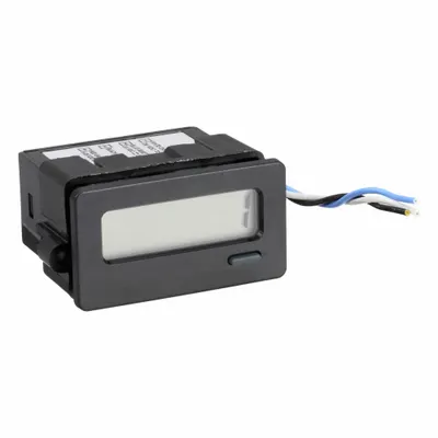 RED LION Counter: Hour Meters, DIN Track Mounting, 1 1/8 in x 2 in, UL, 10 kHz Count Speed - Max - Digital Counters
