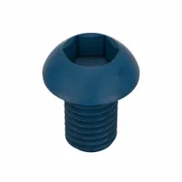 Socket Head Cap Screw: M10x1.50 Thread Size, 16 mm Lg, Button, Blue Phosphate, Alloy Steel, 25 PK (MPN UST187529)