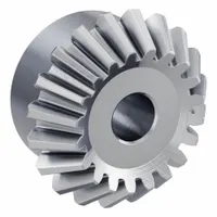 Bevel Gear: Straight, Gear Ratio 1.5, Module m 2, 20 Teeth, Stainless Steel, 10 mm Bore Dia (MPN SUB2-2030)