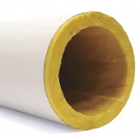 OWENS CORNING Pipe Insulation: Tube, Fiberglass, Slit with Adhesive and Flap, 2 in Thick, 3 ft Lg (MPN 722608)