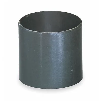 IGUS Sleeve Bearing: Polymer, 5/8 in Bore, 3/4 in OD, 1/2 in Overall Lg, Matte Gray - Dirt- & Dust-Resistant Plastic Sleeve Bearings