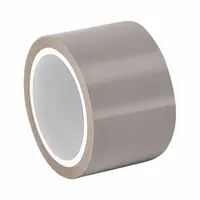 ST GOBAIN Film Tape: 2 in Wd, 5 yd Lg, 3.5 mil Thick, Rubber, Polytetrafluoroethylene Film, Gray (MPN 2250-2)