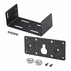 This plastic mounting and controller bracket kit is designed for Icom 2730A series vehicle-mounted radios. It provides a secure bracket for installing the radio controller in mobile installations.