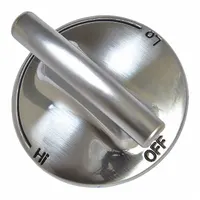 Replacement control knob for Whirlpool ovens. Restores precise temperature or function selection. Genuine OEM part ensures proper fit and reliable operation