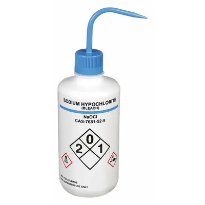 OEM Wash Bottle: 1 L - Narrow Mouthed Standard Spout Wash Bottles
