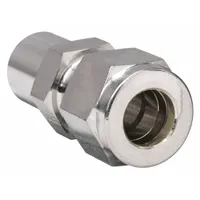 PARKER Compression Fitting Adapter: 1/2 in OD x 1/2 in OD Fitting Size, Compression x Butt Weld (MPN 8-1/2 ZHLW2-SS)
