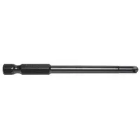 ZEPHYR Power Bit: Power Bit, Imperial, Torq-Set Head, #6 Bit Industry Size, Std, Hex, S2 Steel, 5 PK (MPN TS265-6-35-5PK)