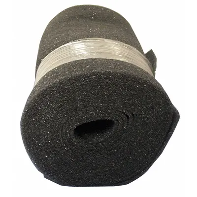 OEM Air Filter Roll: 1/4 in Actual Thick, 24 in Nominal Ht, 25 ft Nominal Wd - MERV 1 General Use Rolls