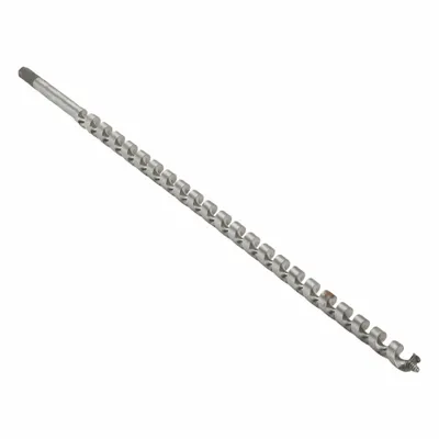 IRWIN Auger Drill Bit: 11/16 in Drill Bit Size, 29 in Overall Lg, Hex Shank - Pole Auger Drill Bits