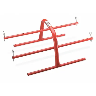 GARDNER BENDER Reel Stand: 4 Spindles, 13 1/2 in x 24 in x 9 1/2 in, Steel - Portable Reel & Spool Stands