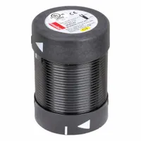 DAYTON Tower Light Sounder Tier: 120V AC, 2 in Overall Dia, 2 7/8 in Overall Ht