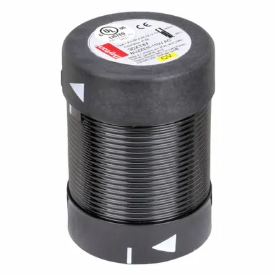 Dayton Tower Light Sounder Tier: 120V AC, 2 in Overall Dia - Buzzer Sounder Modules