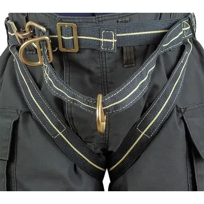 GEMTOR Rescue Harness: II, Kevlar, 34 in Waist Size (Min) - NFPA Class II Harnesses