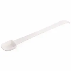 Polystyrene Lab Scoop & Spoon, 5 mL, White, FDA Grade