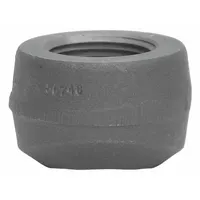 ANVIL Metal Pipe Straight: 1 1/2 in, Socket x Socket, 3,000 psi, Steel (MPN 0766260236)