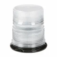 GROTE Flashing Beacon: Flashing Beacon, Amber, 6 3/8 in Overall Wd, 6 11/16 in Overall Ht, LED (MPN 78050)