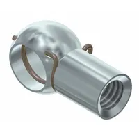 BANSBACH EASYLIFT Ball and Socket End Fitting: Stainless Steel, 9.98 mm Socket Hole Size (MPN 96036)