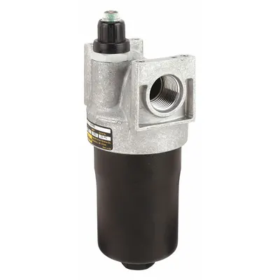 Parker Hydraulic Pressure Filter: Single Lg, 20 gpm Nominal Flow, 1,000 psi Max. Pressure - Pressure Filter Assemblies for Hydraulic Pressure Lines