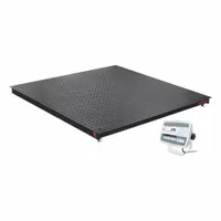 OHAUS Floor Scale: 5,000 lb Wt Capacity - Imperial, 1 lb/0.5 kg Readability, Floor Scale (MPN i-DF52XW5000B1L)