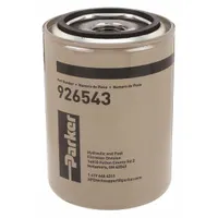 PARKER Hydraulic Filter Element: 20 gpm Max. Flow, 150 psi Max. Pressure, 1"-12 Inlet Thread Size (MPN 926543)