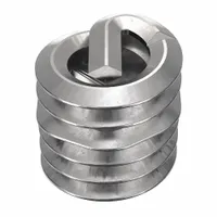 HELI-COIL Helical Insert: Tanged Tang Style, Free-Running, #4-40 Thread Size, Plain, Plain, 1,000 PK (MPN 1185-04CN168S)