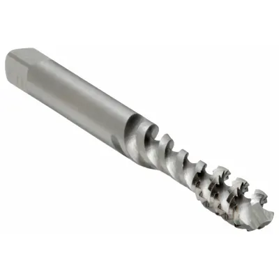 WIDIA GTD Spiral Flute Tap: #6-32 UNC, H3 / 3B, 2 Flute, Bottoming Chamfer - Spiral-Flute Taps for Aluminum