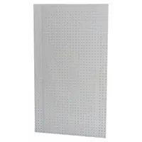 APPROVED VENDOR Pegboard Panel: Round, 9/32 in Peg Hole Size, 24 in x 48 in x 1/4 in, Polypropylene