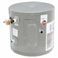 RHEEM Electric Water Heater: 120V AC, 6 gal, 2,000 W, Single Phase, 15.25 in Ht, 20 gph @ 40°F (MPN PROE6 1 RH POU)