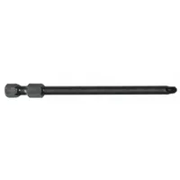 APEX Power Bit: Power Bit, Imperial, Torq-Set Head, #0 Bit Industry Size, Std, Impact Rated, 5 PK (MPN 265-0-5PK)