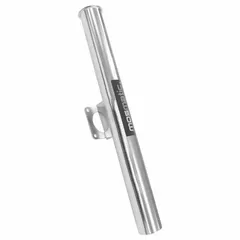 This wand holder is constructed from stainless steel with an overall height of 23 1/4 inches. It is rated for a maximum operating temperature of 250°F. Designed to secure wands when not in use, it is suitable for vehicle cleaning environments where organized storage and heat resistance are required.