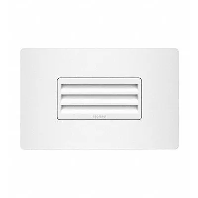 LEGRAND NTLHORZWCC6 In-Wall LED Night Light, 120V AC, White, Horizontal - In-Wall LED Night Lights