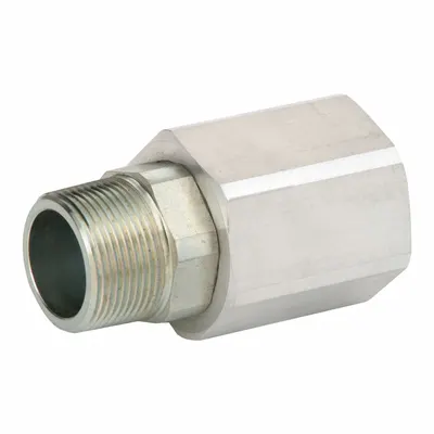 HUSKY Swivel: Swivel, 1 1/4 in MNPT Inlet, 1 1/2 in FNPT Discharge - Swivel Connectors for Fuel