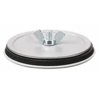 HOFFMAN Hole Seal: Steel, 3 in Conduit Hole Size, For 3.62 in Hole Dia - Max, Steel, 3R, Gray (MPN AS300)