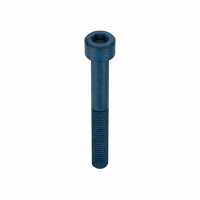 METRIC BLUE Socket Head Cap Screw: M6x1.00 Thread Size, 50 mm Lg, Std, Blue Phosphate - Metric System Standard Socket Head Cap Screws