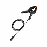 TESTO Temperature Clamp: Temp, Temp, -40°F to 257°F, 4.9 ft Cable Lg (MPN 0613 5505)