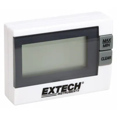 EXTECH Digital Hygrometer: 10%to 99% Humidity Range, Humidity - Desk & Wall Mount Meters with Cabled Sensors