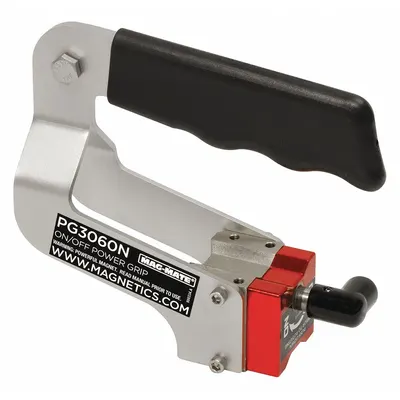 MAG-MATE Manual Lifting Magnet: Manual Lifting Magnet, 60 lb Max Load Capacity, Neodymium - On-Off-Control Manual Lifting Magnets