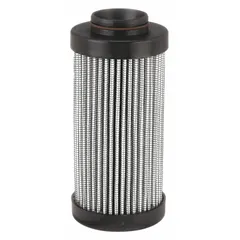 This replacement filter element is designed for use in handheld filtration units. Constructed with fiberglass media, it provides particulate removal from hydraulic fluids. The element supports a maximum flow rate of 4 gpm.