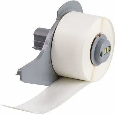 BRADY Wraparound Label: 1 in, Vinyl - Brady Continuous Label Rolls