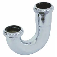 APPROVED VENDOR 35131 Chrome-Plated Brass J-Bend, 1 1/2 in Slip x Slip