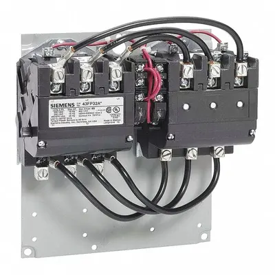 Siemens Magnetic Contactor: Reversing, 3 Poles, NEMA Size 3-1/2, 115 A - Reversing NEMA Contactors