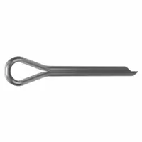 Cotter Pin,3/16 in dia,1.5 in L,PK25: Extended Prong, Inch, 3/16 in Pin Dia, Stainless Steel, 25 PK (MPN WWG-187-1500-80)