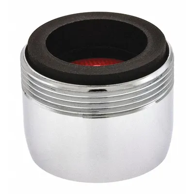 NEOPERL Outlet: 2.2 gpm Flow Rate, Aerated Flow Outlet, Brass, Chrome Finish - Faucet Aerators & Outlets